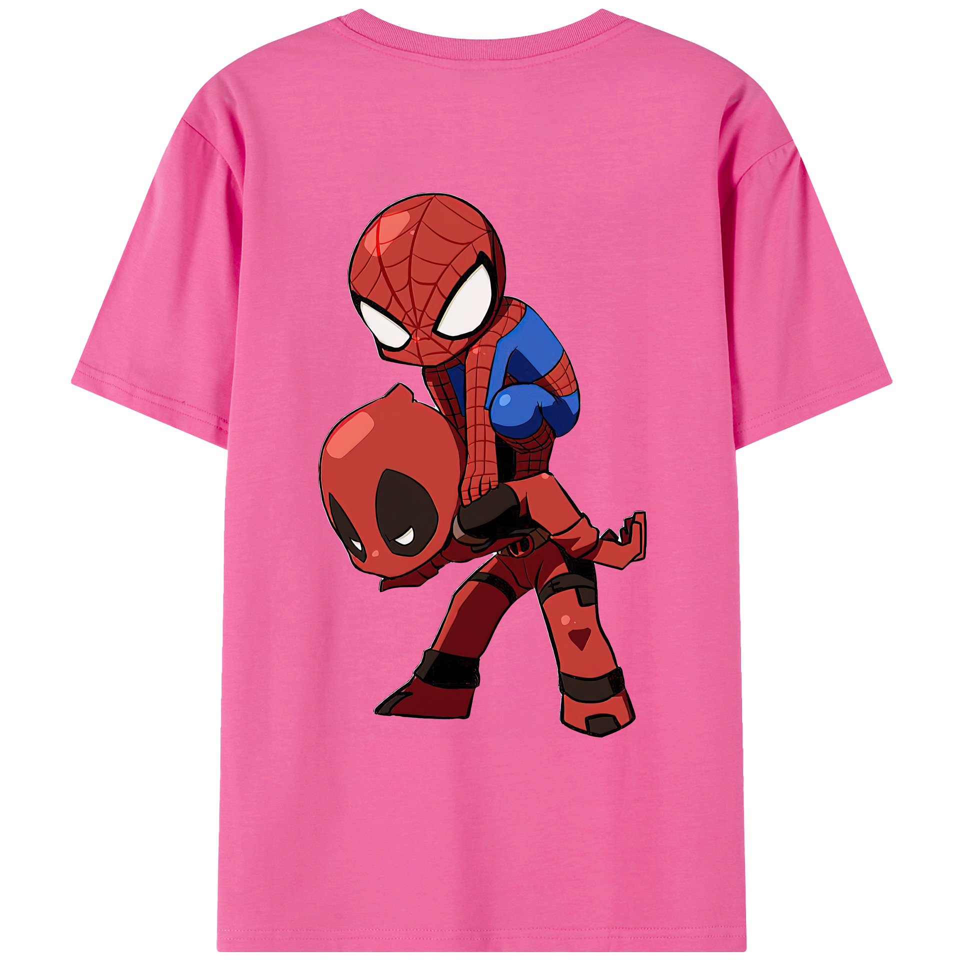 （画像用） Deadpool デッドプール レディース半袖Tシャツ(バックプリント)